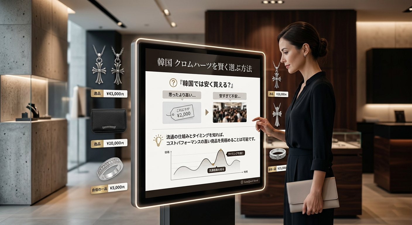 韓国 クロムハーツ 店舗