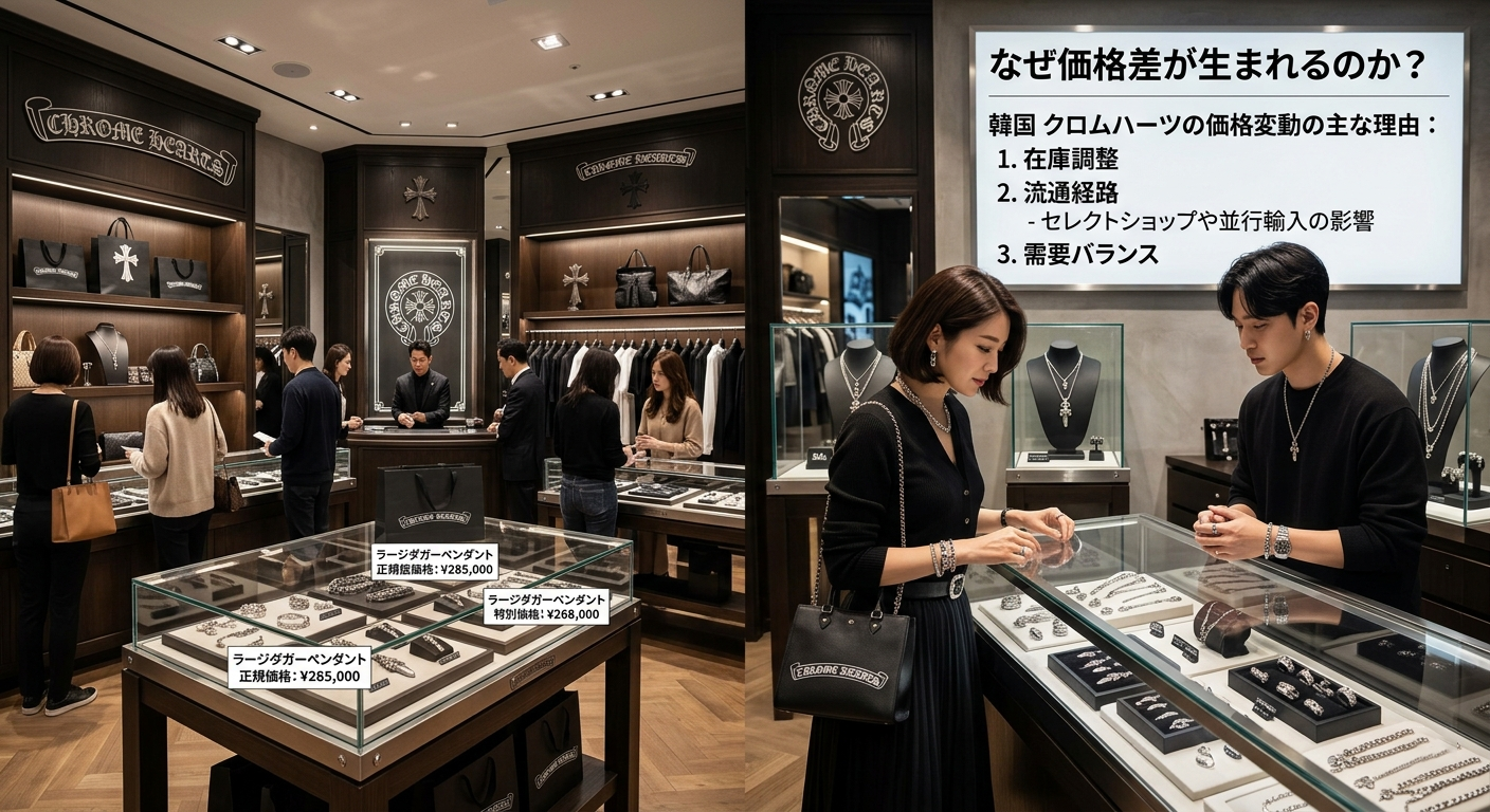 韓国 クロムハーツ 店舗