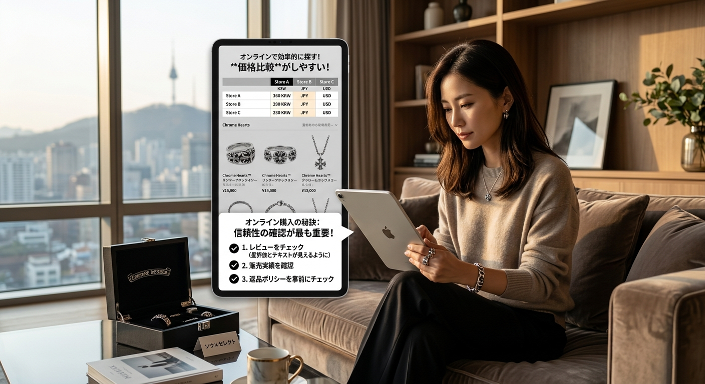 韓国 クロムハーツ 店舗