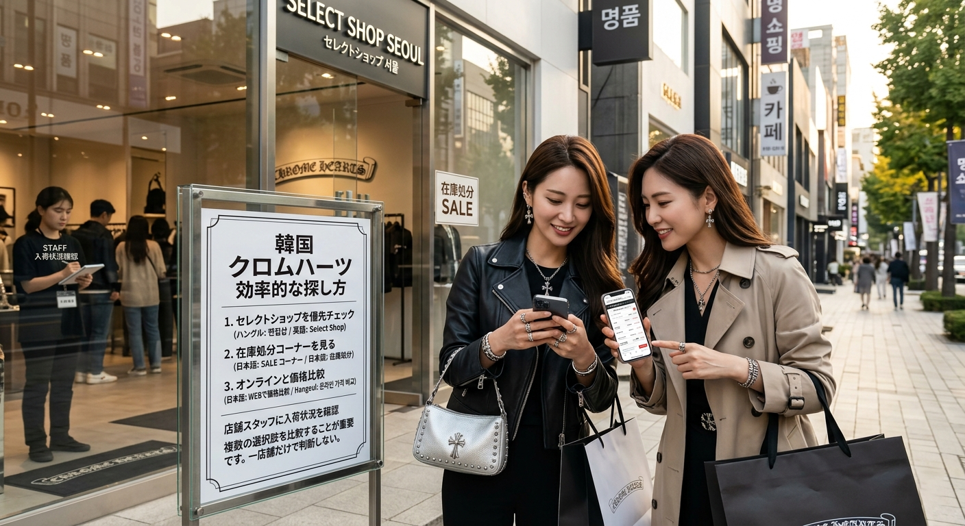 韓国 クロムハーツ 店舗
