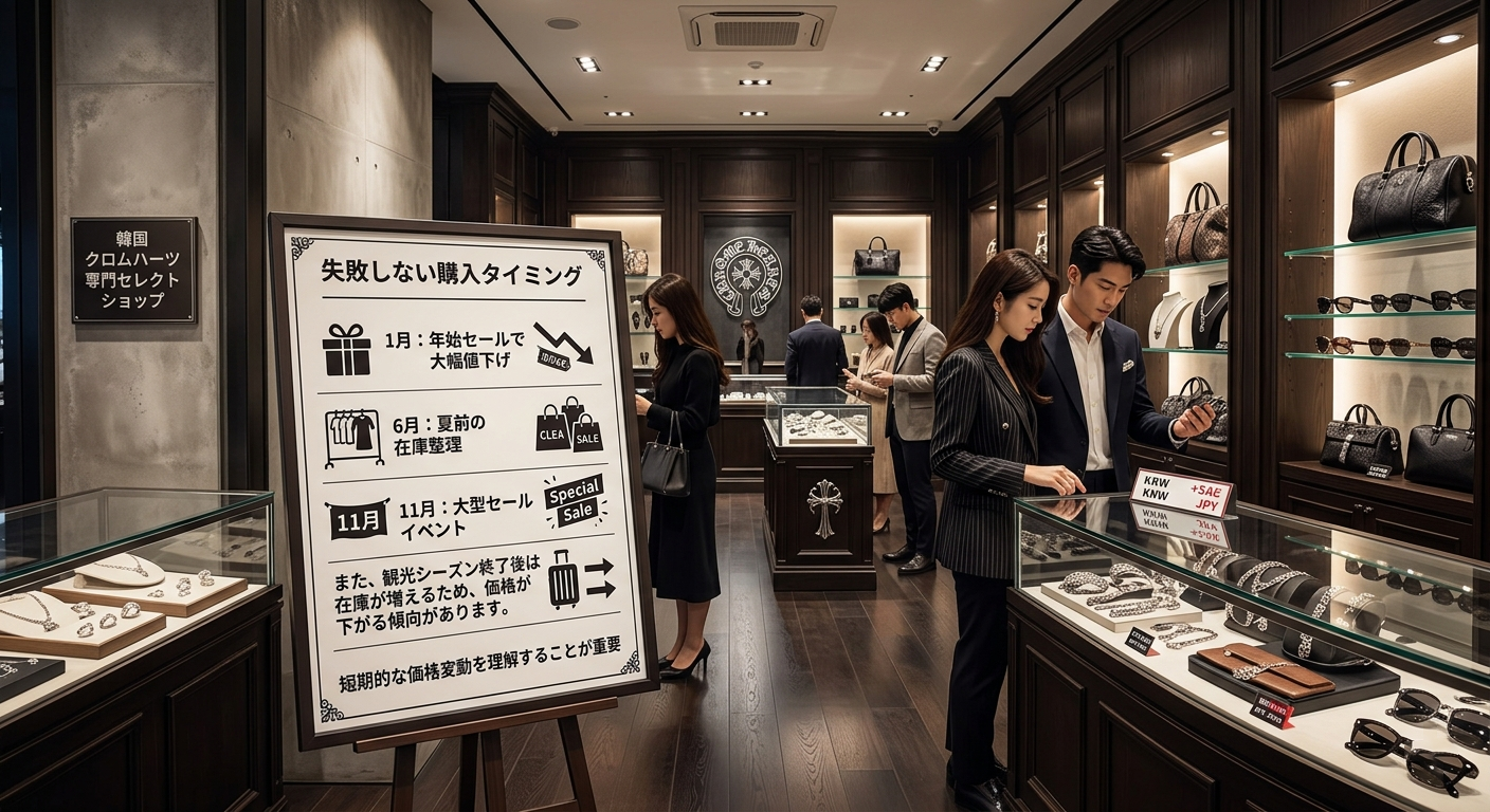 韓国 クロムハーツ 店舗