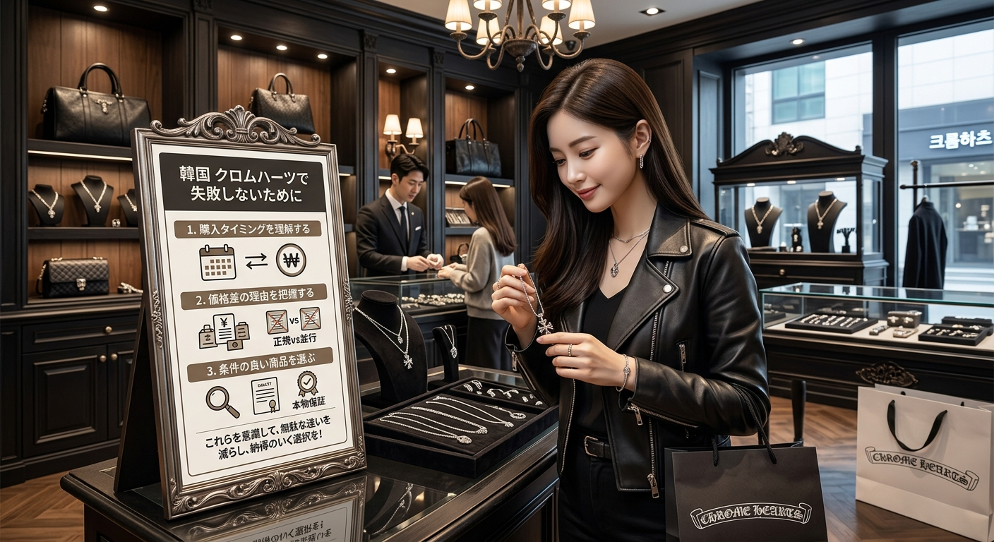 韓国 クロムハーツ 店舗