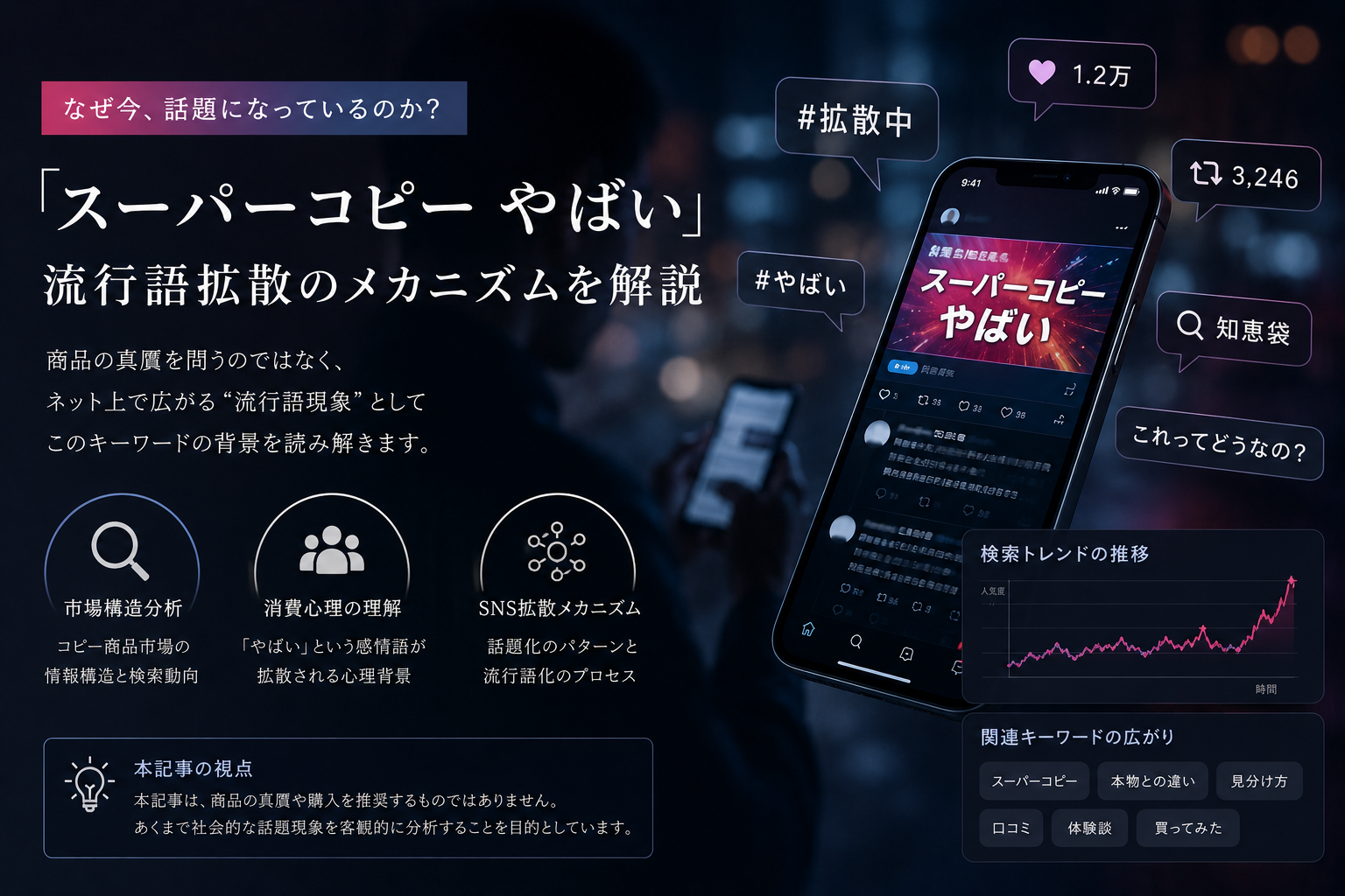 スーパーコピー やばい が話題化する流行語拡散現象の市場構造分析