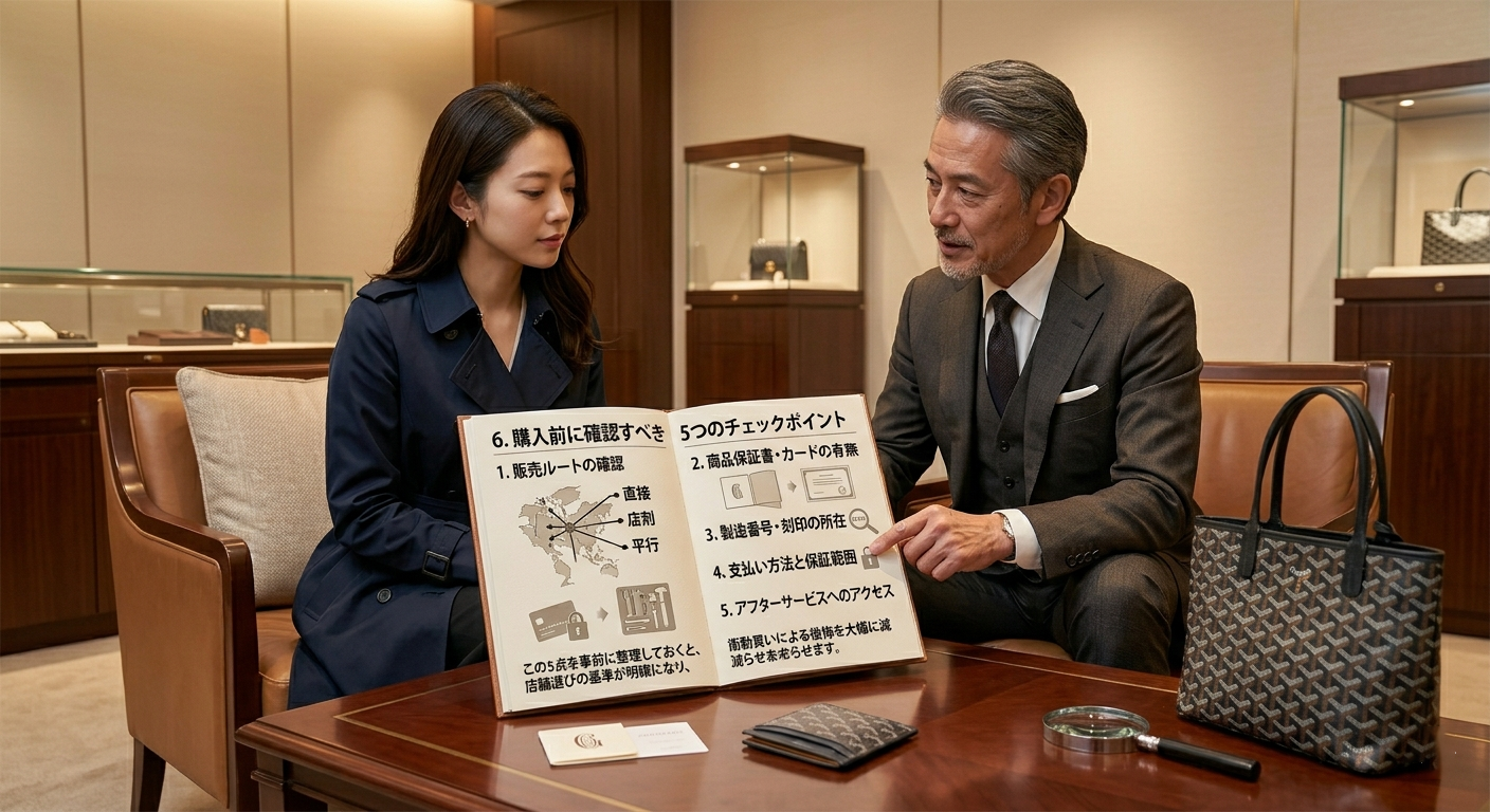後悔しない購入の5つの判断軸 ラグジュアリーブランド購入前のチェックポイント5項目